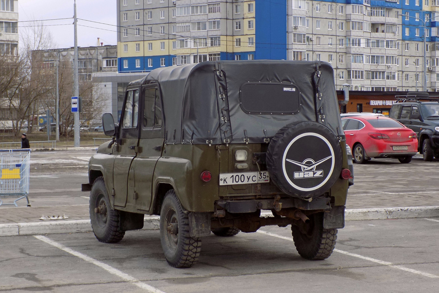 Вологодская область, № К 100 УС 35 — УАЗ-3151 '85-03