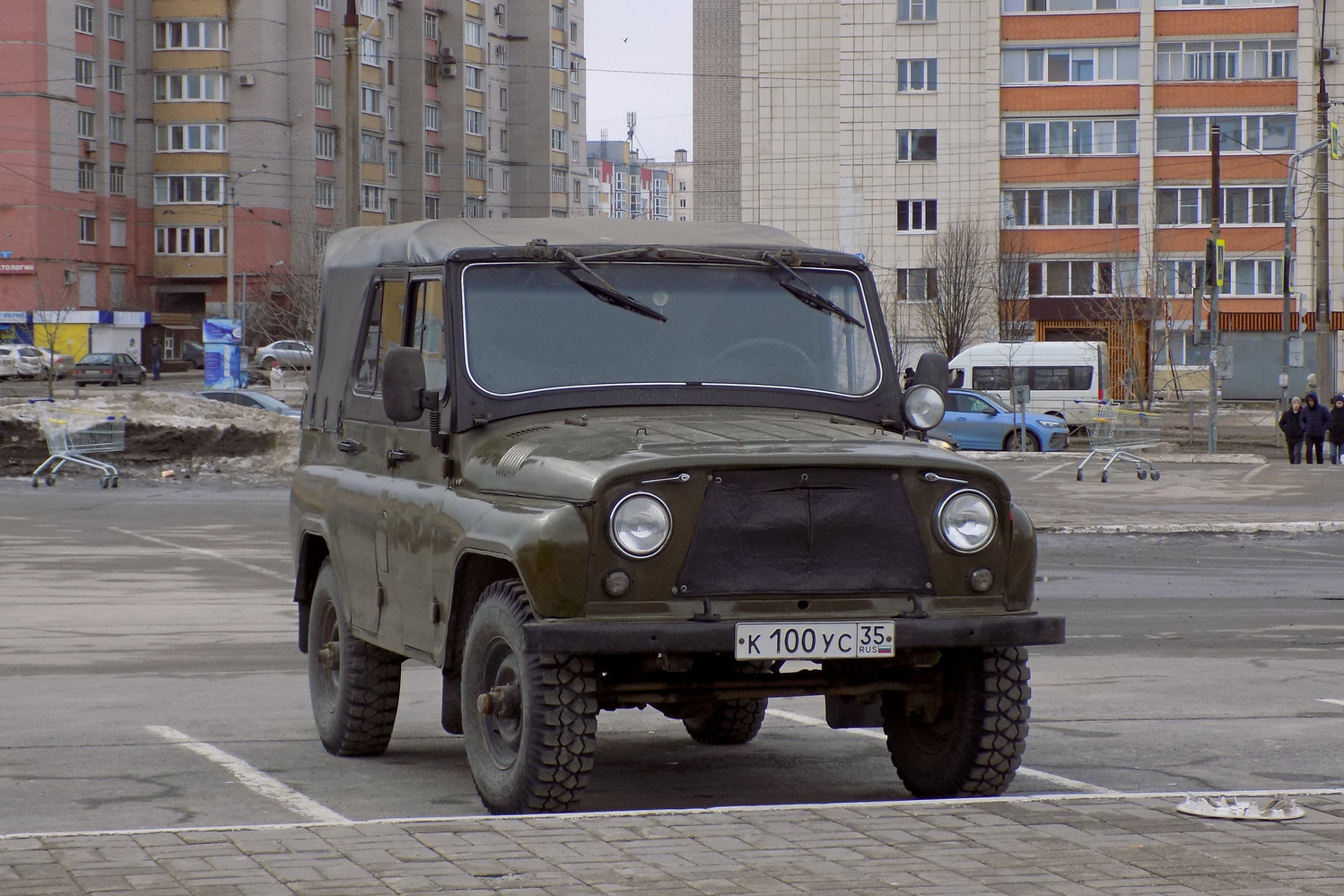 Вологодская область, № К 100 УС 35 — УАЗ-3151 '85-03