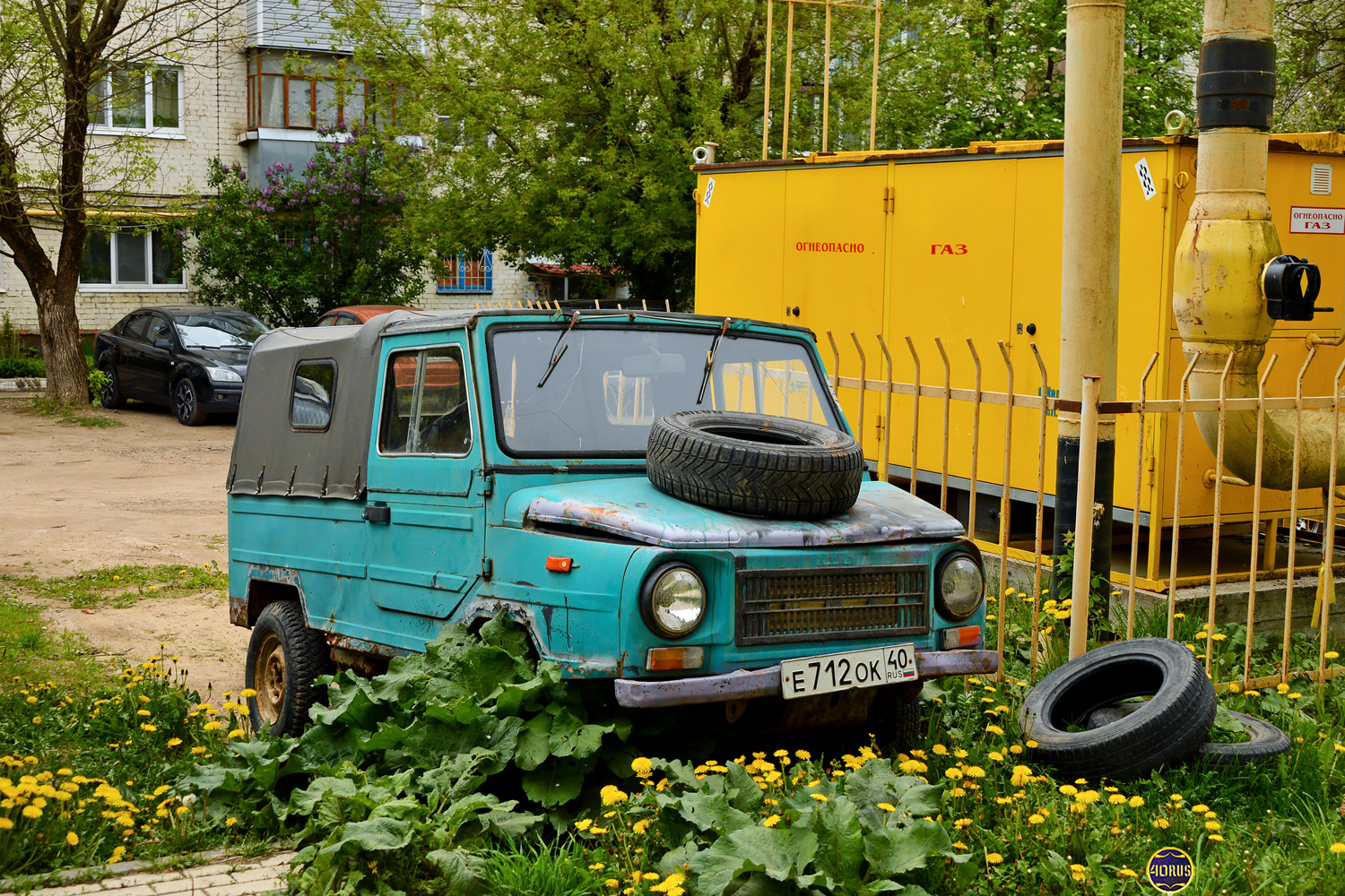 Калужская область, № Е 712 ОК 40 — ЛуАЗ-969М '79-96