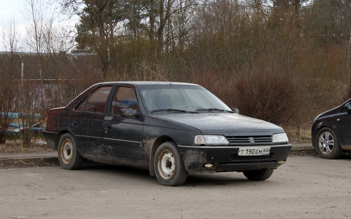 Псковская область, № Т 190 ЕМ 60 — Peugeot 405 '87-93