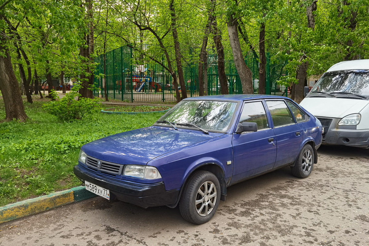 Москва, № М 589 ХУ 77 — Москвич-214145 Святогор '98-99