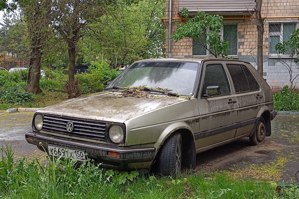 Московская область, № К 669 ТХ 150 — Volkswagen Golf (Typ 19) '83-92