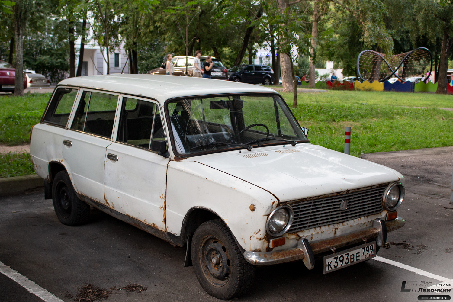 Москва, № К 393 ВЕ 799 — ВАЗ-2102 Жигули '71-86