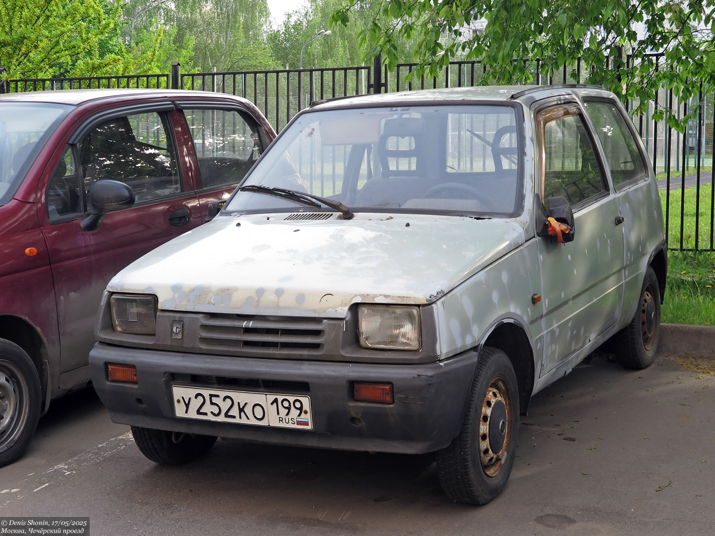 Москва, № У 252 КО 199 — СеАЗ-11113-02 '96-08