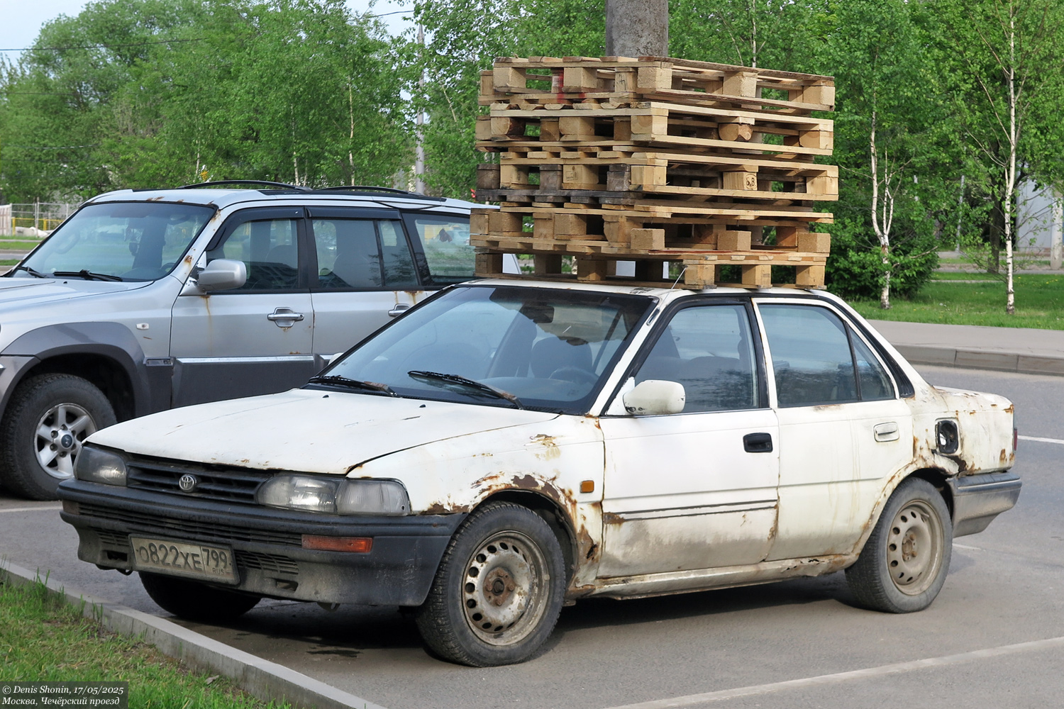 Москва, № О 822 ХЕ 799 — Toyota Corolla (E90) '87-92