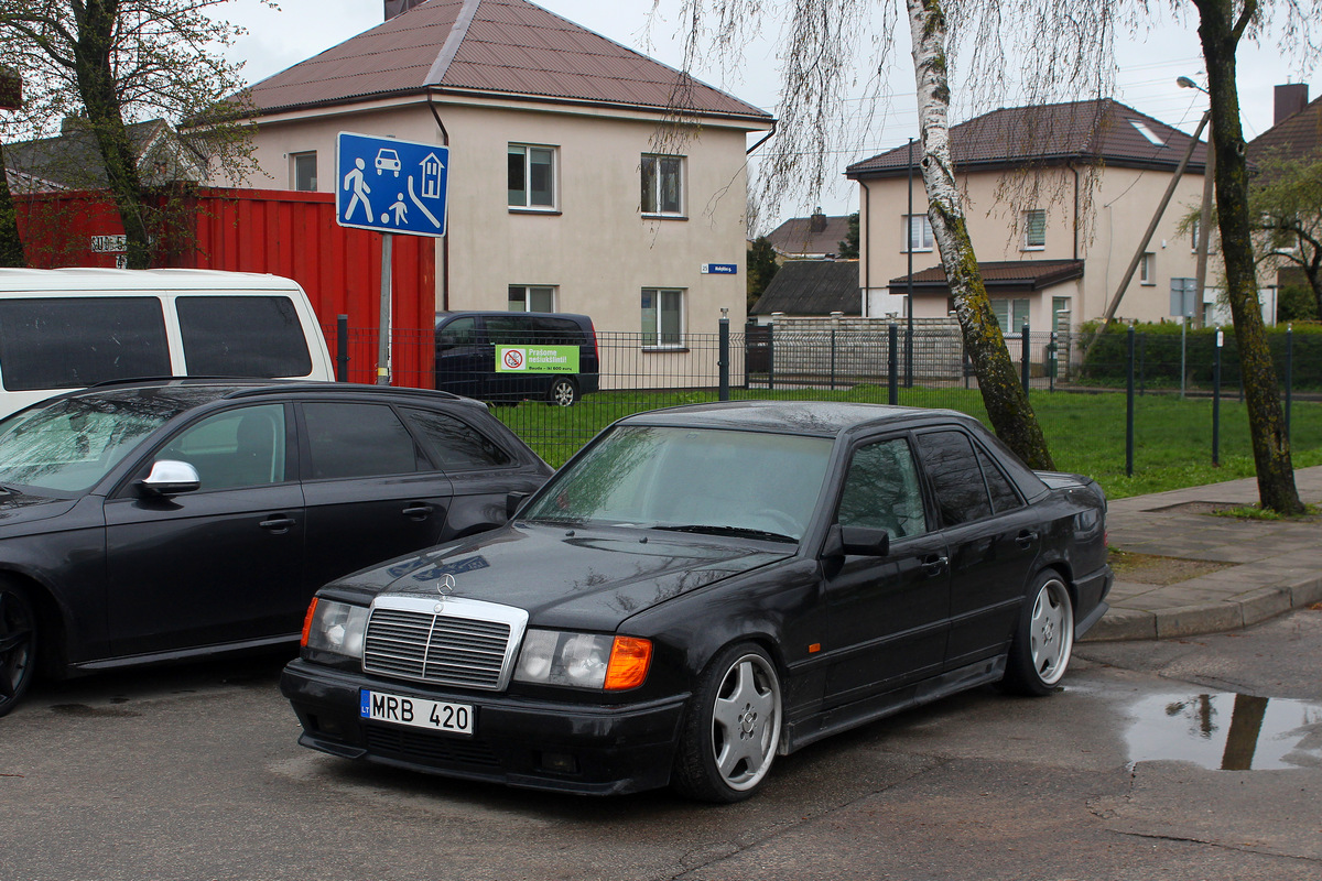 Литва, № MRB 420 — Mercedes-Benz (W124) '84-96