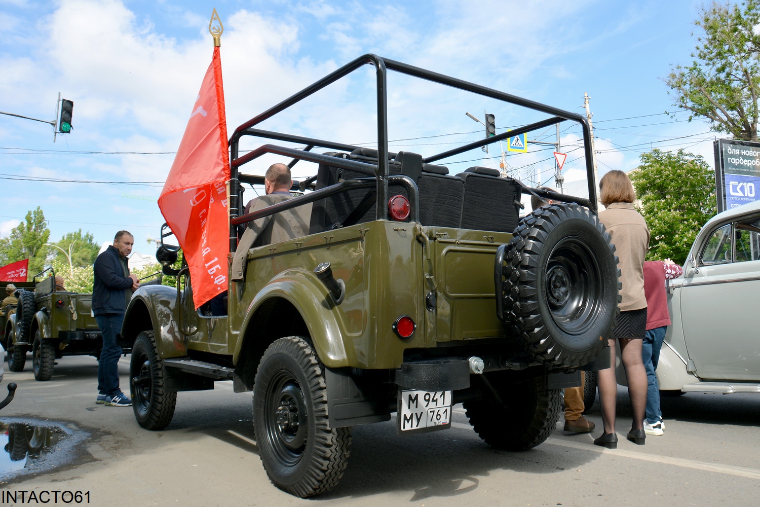 Ростовская область, № М 941 МУ 761 — ГАЗ-69 '53-73; Ростовская область — 9 Мая Ростов-на-Дону 2025 г.