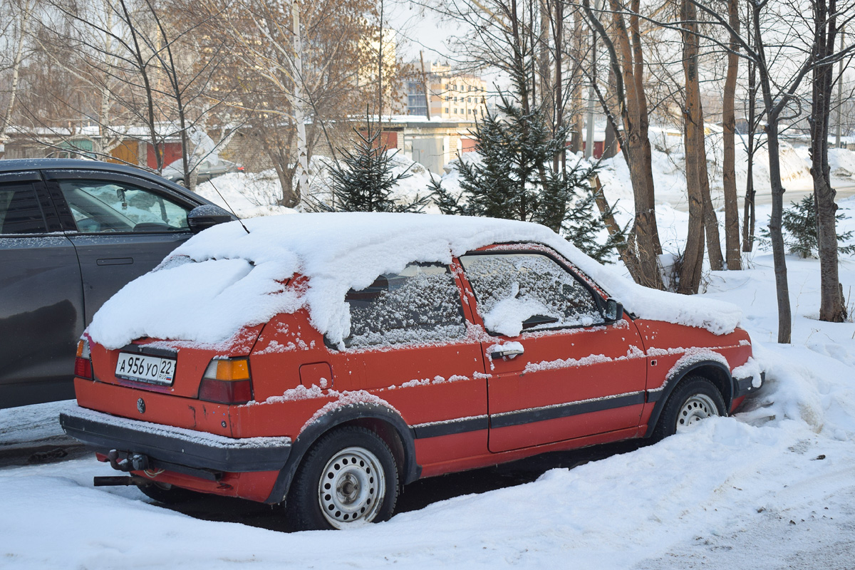 Алтайский край, № А 956 УО 22 — Volkswagen Golf (Typ 19) '83-92