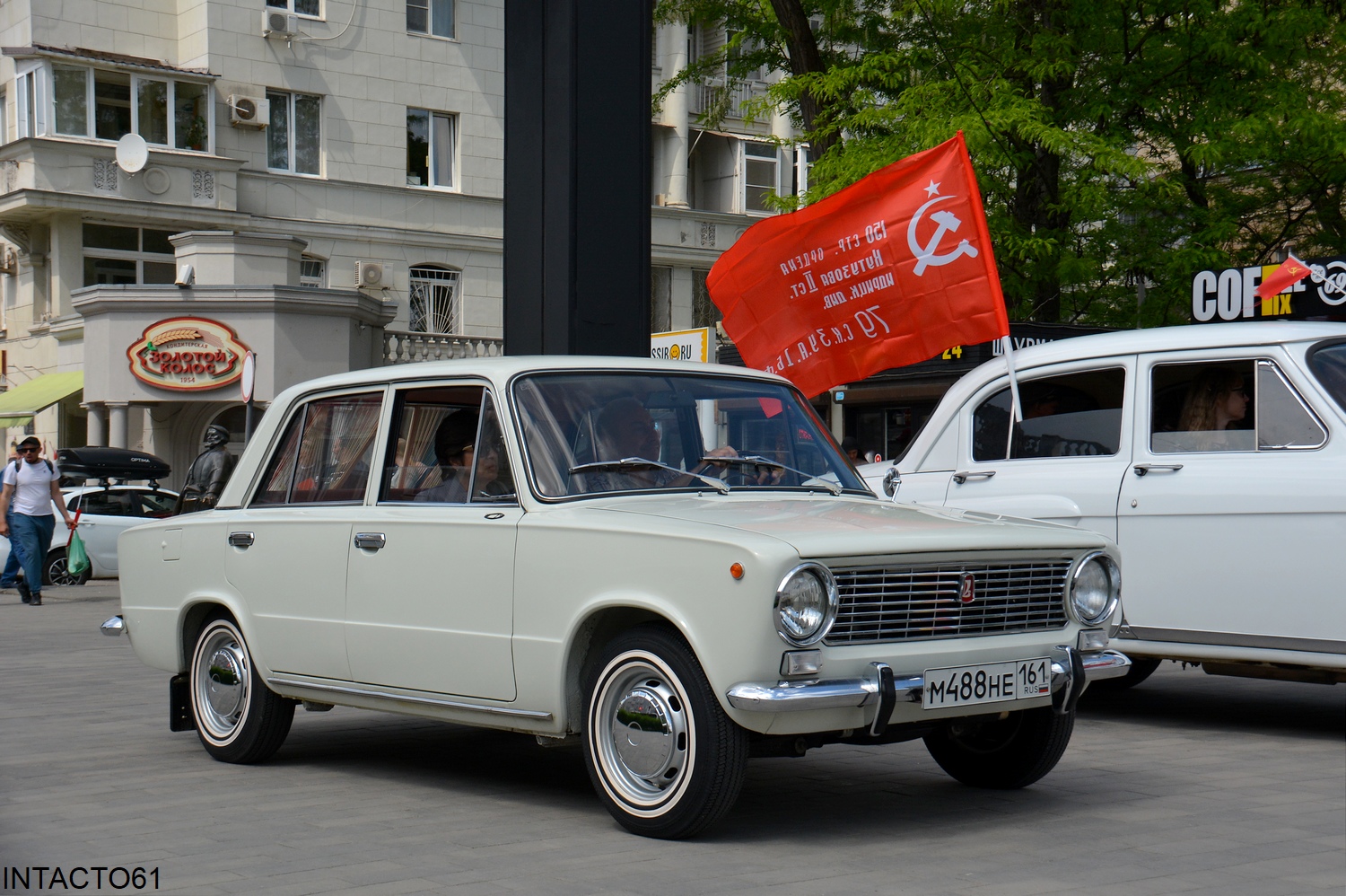Ростовская область, № М 488 НЕ 161 — ВАЗ-2101 Жигули '70-83; Ростовская область — 9 Мая Ростов-на-Дону 2025 г.
