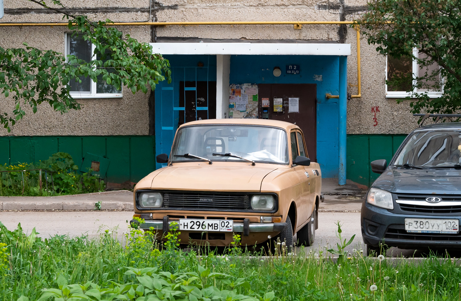 Башкортостан, № Н 296 МВ 02 — Москвич-21406 '78-87