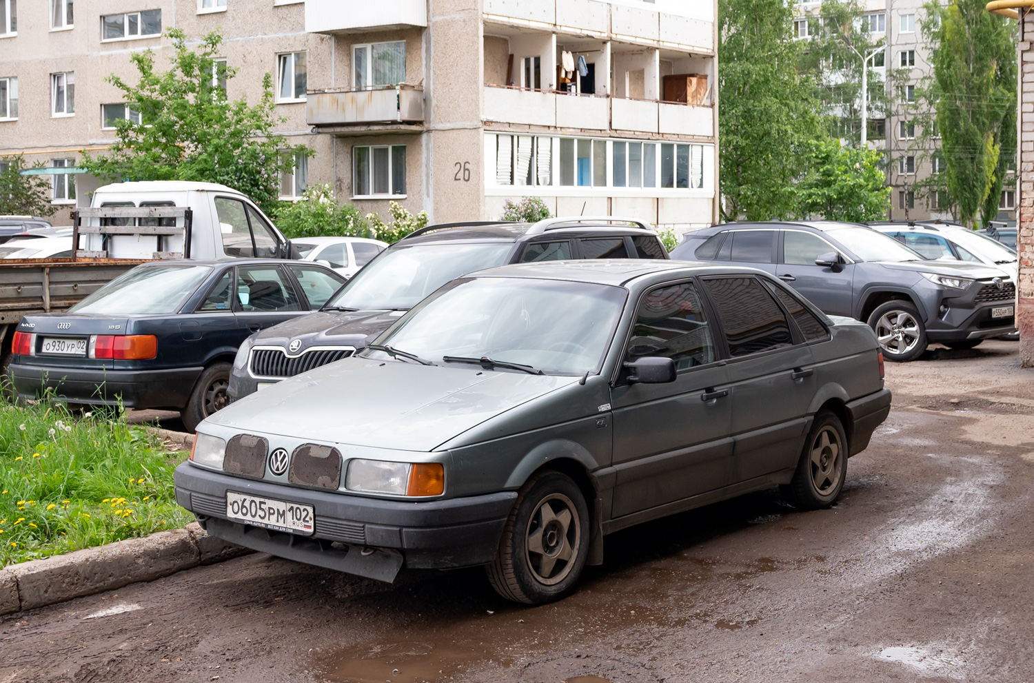 Башкортостан, № О 605 РМ 102 — Volkswagen Passat (B3) '88-93