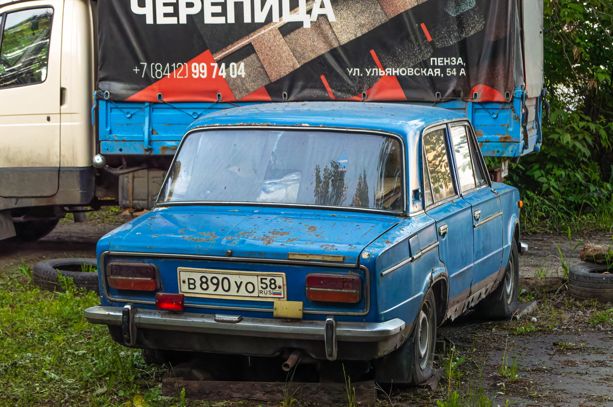 Пензенская область, № В 890 УО 58 — ВАЗ-2103 Жигули '72-84