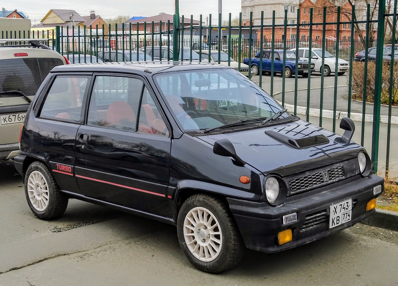 Челябинская область, № Х 743 КВ 774 — Honda City (AA/FV/FA) '81-86