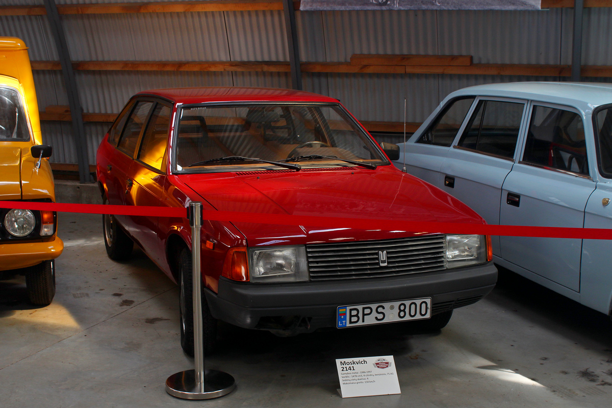 Литва, № BPS 800 — Москвич-2141 '86-98