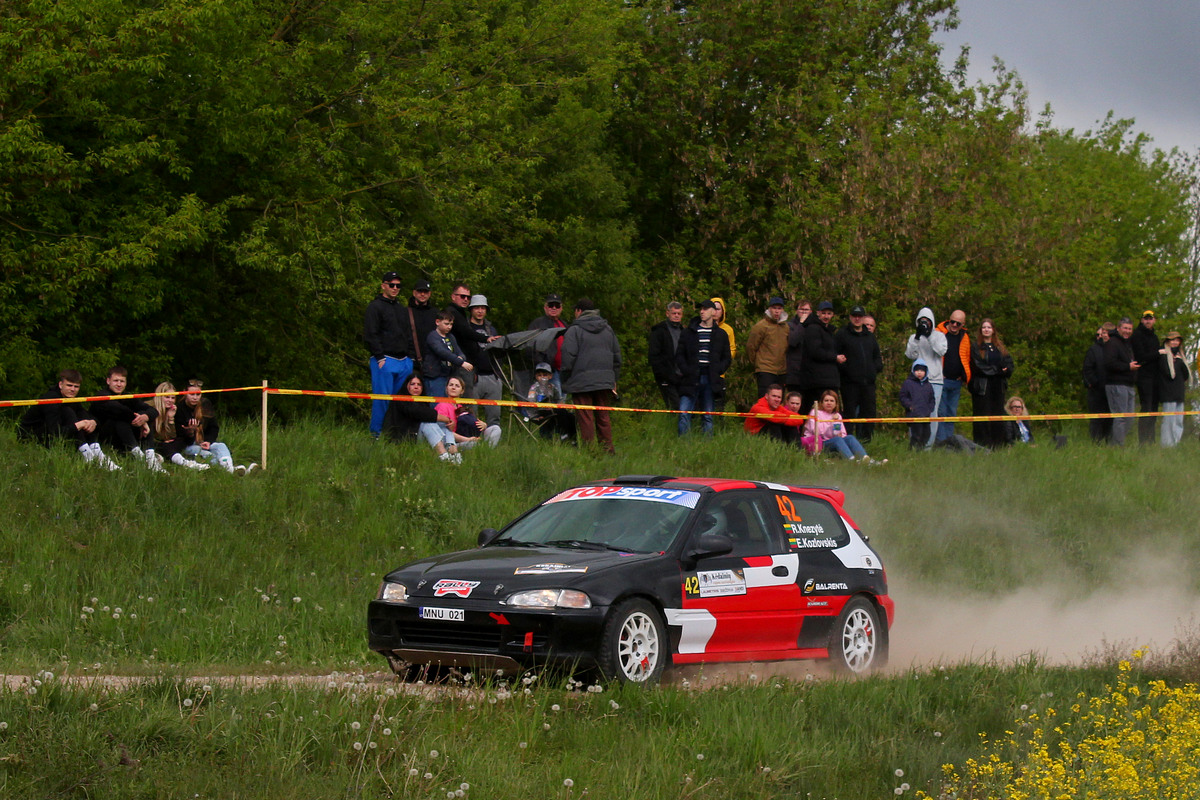 Литва, № MNU 021 — Honda Civic (5G) '91-95; Литва — Rally Kėdainiai 2025