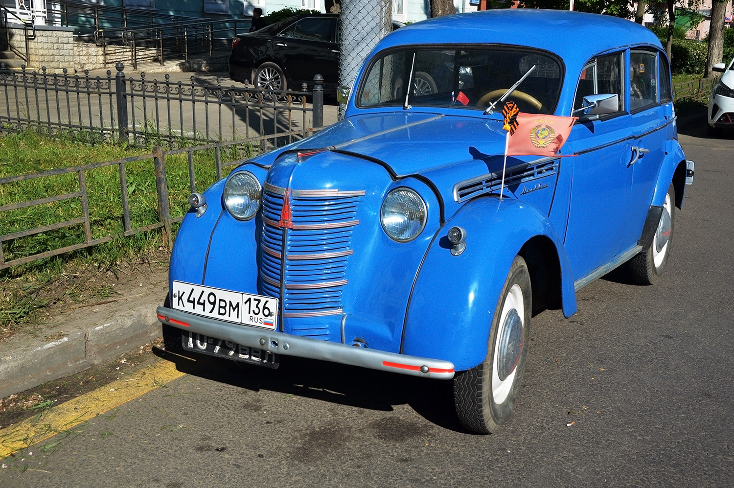 Воронежская область, № К 449 ВМ 136 — Москвич-401-420 '54-56