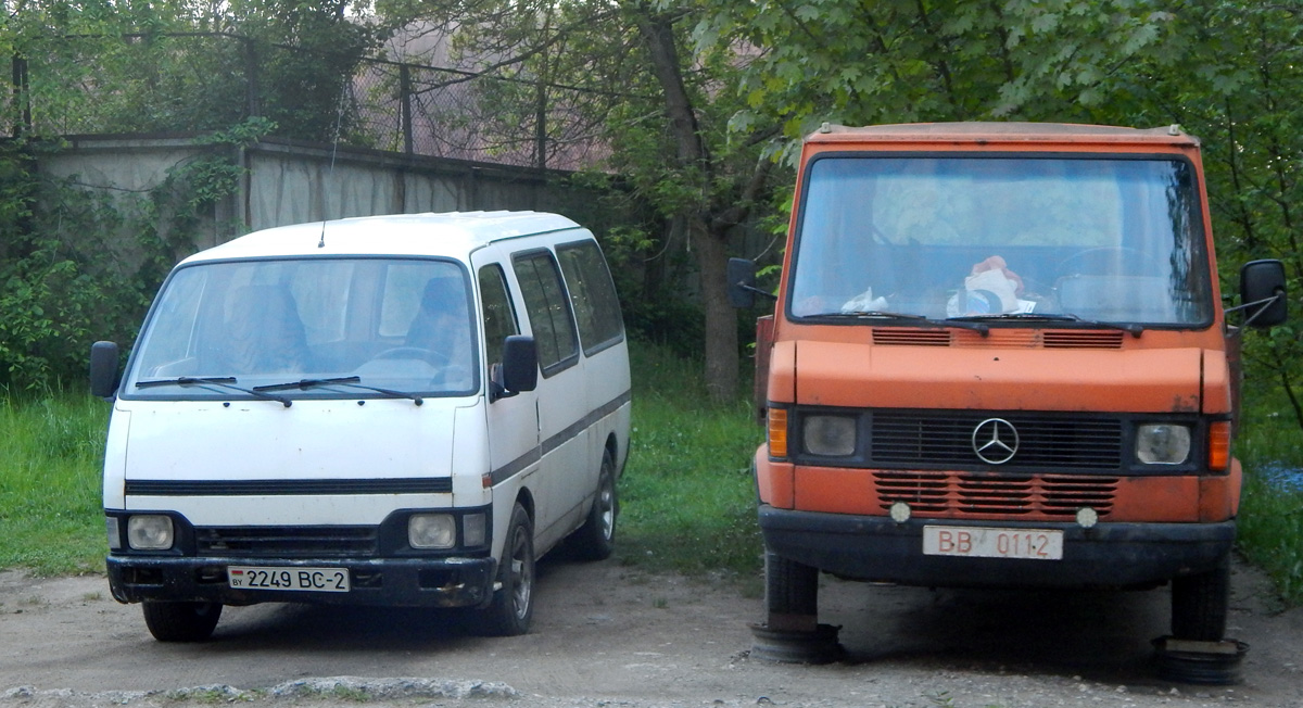 Витебская область, № 2249 BC-2 — Isuzu Midi '86-96; Витебская область, № BB 0112 — Mercedes-Benz T1 '76-96
