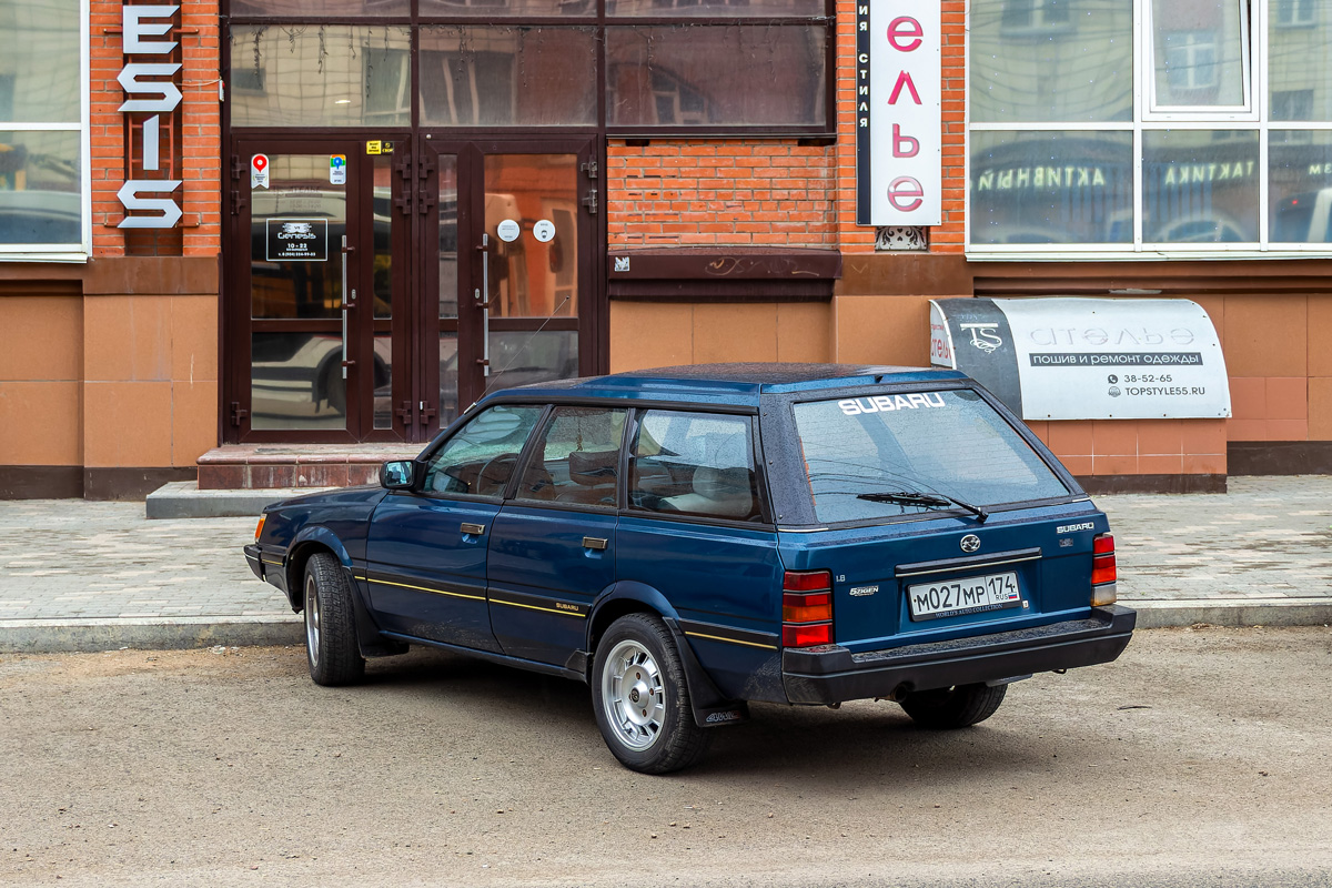 Челябинская область, № М 027 МР 174 — Subaru Leone (3G) '84-94