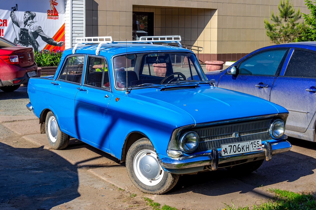 Омская область, № А 706 КН 155 — Москвич-412ИЭ (Иж) '70-82