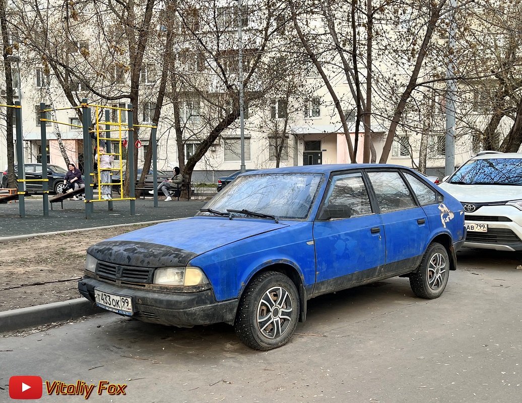 Москва, № Т 433 ОК 99 — Москвич-214122 Святогор '98-01