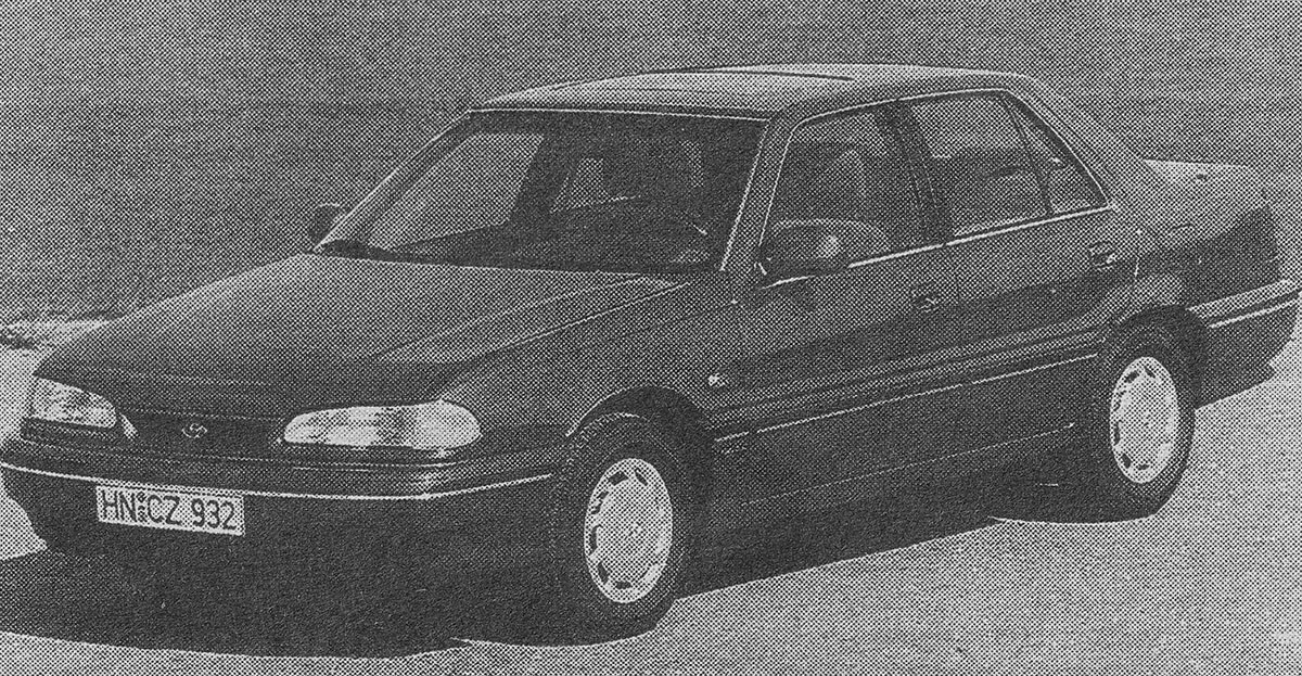 Германия, № HN-CZ 932 — Hyundai Sonata (Y2) '88-93; Германия — Федеративная республика Германия (1990-2000)