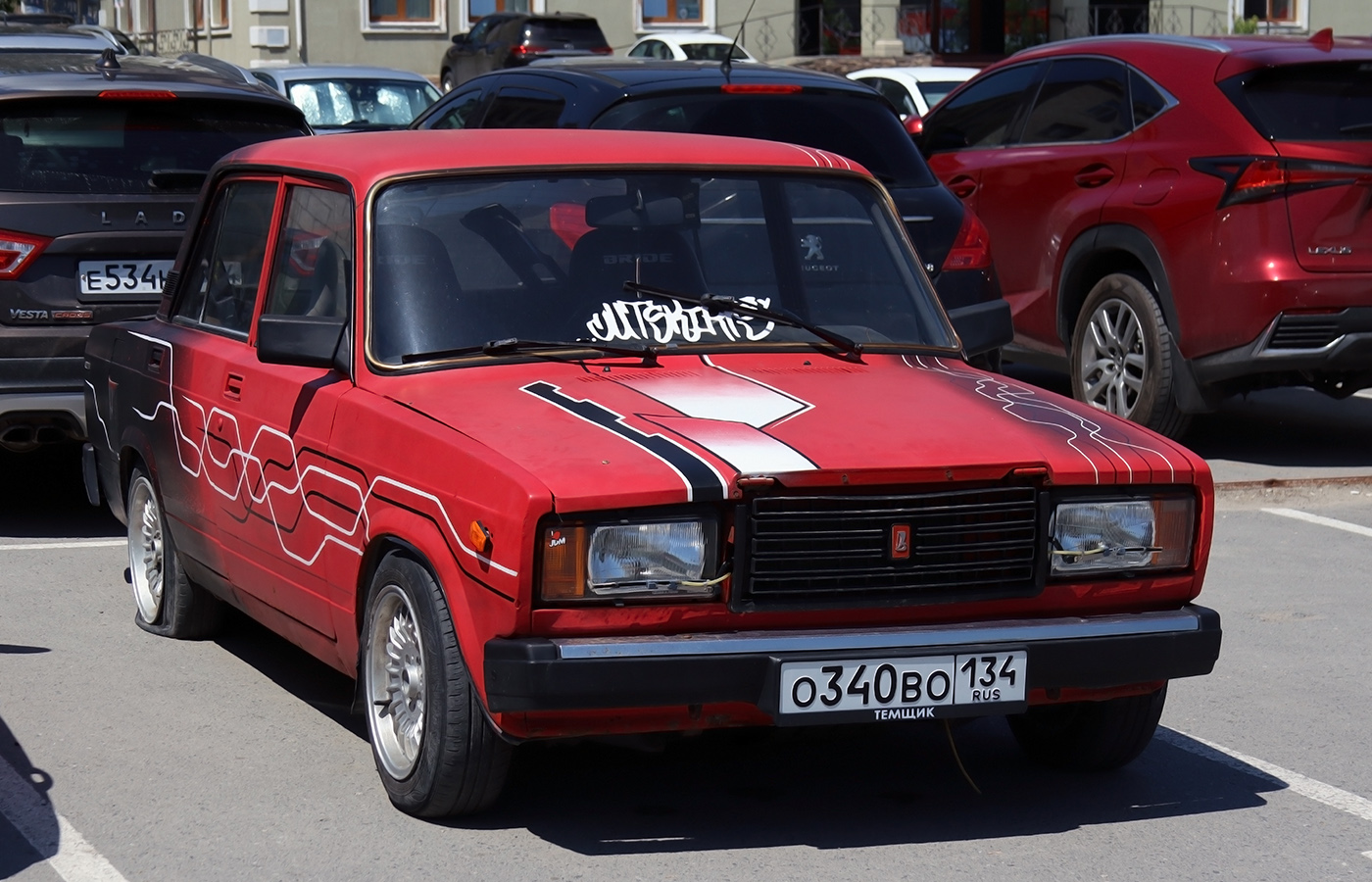 Волгоградская область, № О 340 ВО 134 — ВАЗ-2107 Жигули '82-91