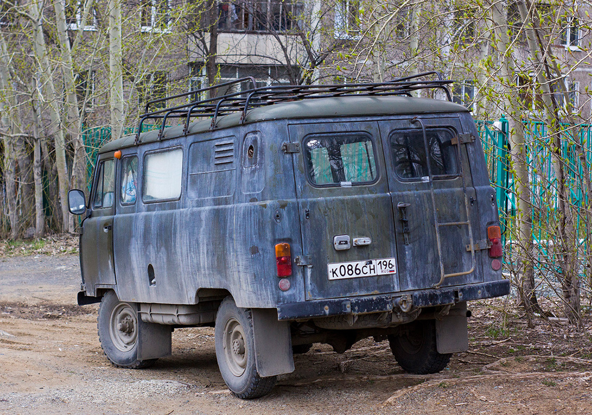 Свердловская область, № К 086 СН 196 — УАЗ-3909 '94-03