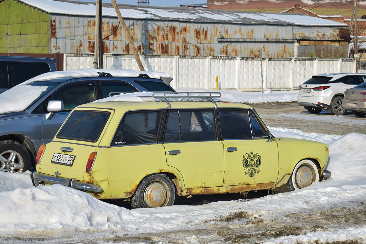Алтайский край, № С 527 УК 22 — ВАЗ-2102 Жигули '71-86