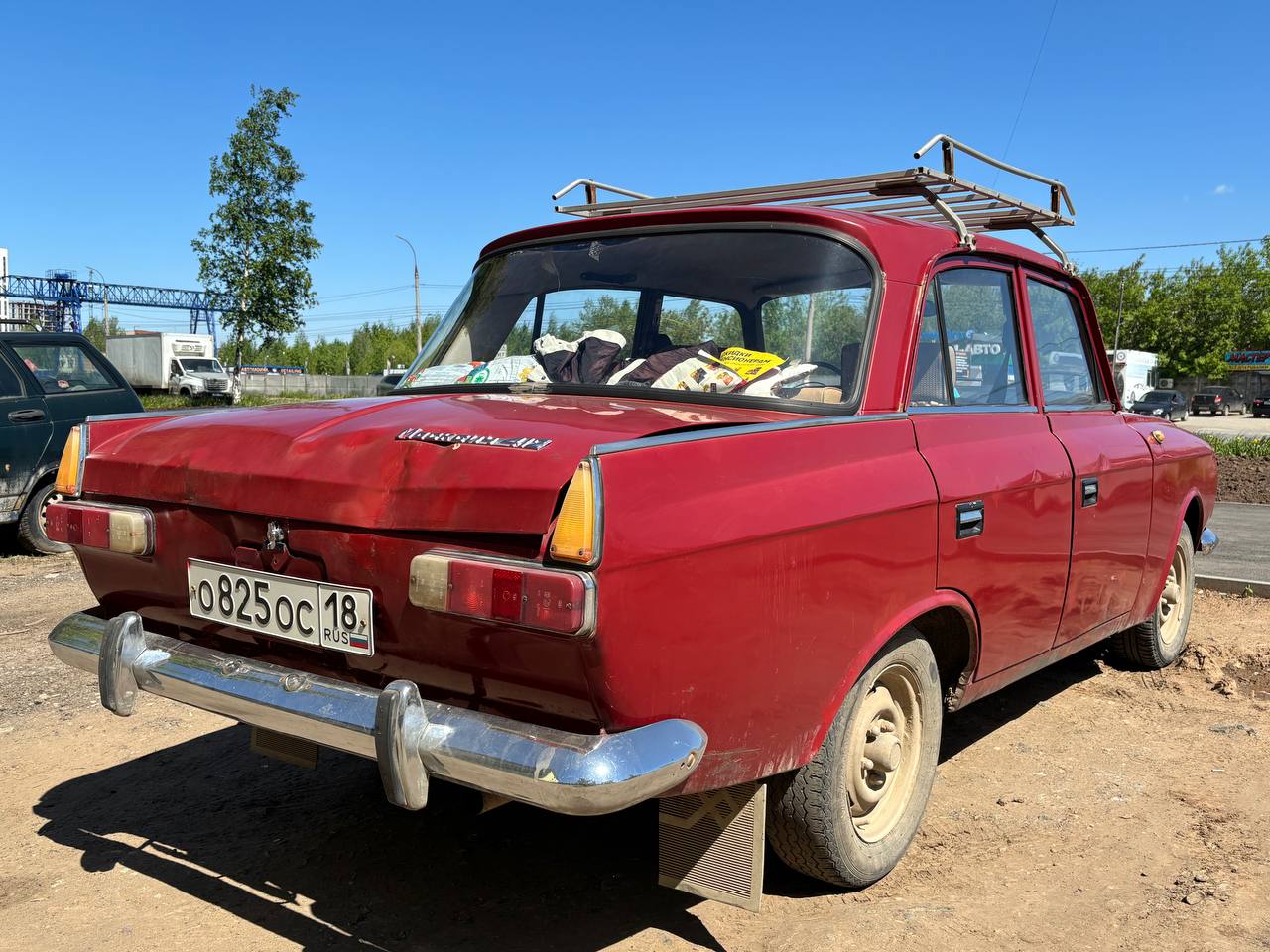 Удмуртия, № О 825 ОС 18 — Москвич-412ИЭ-029 (Иж) '82-97