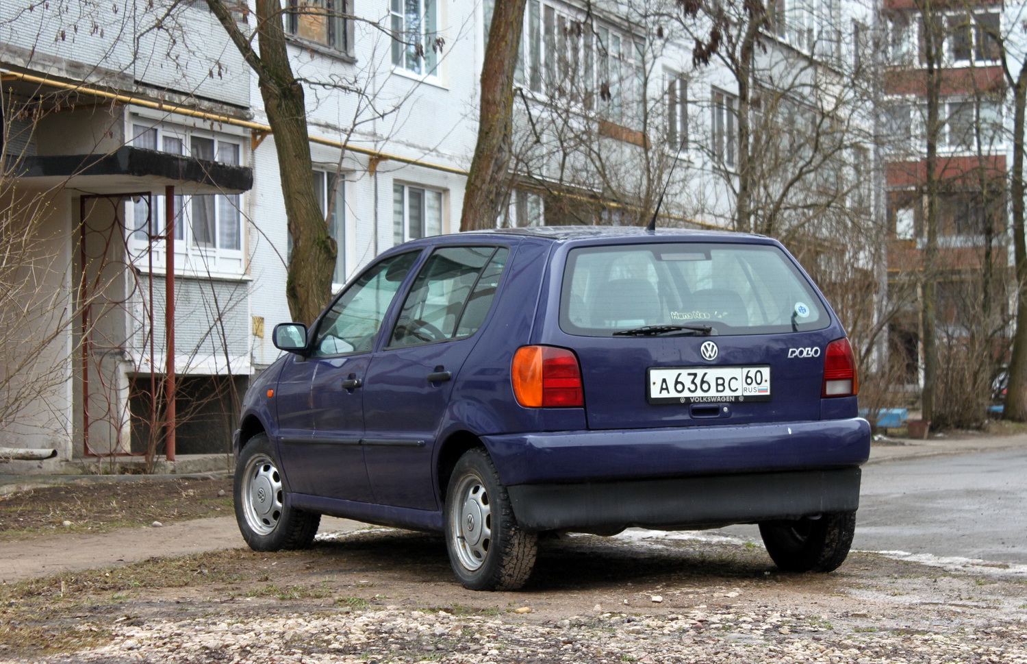 Псковская область, № А 636 ВС 60 — Volkswagen Polo 3 (Typ 6N) '94-02