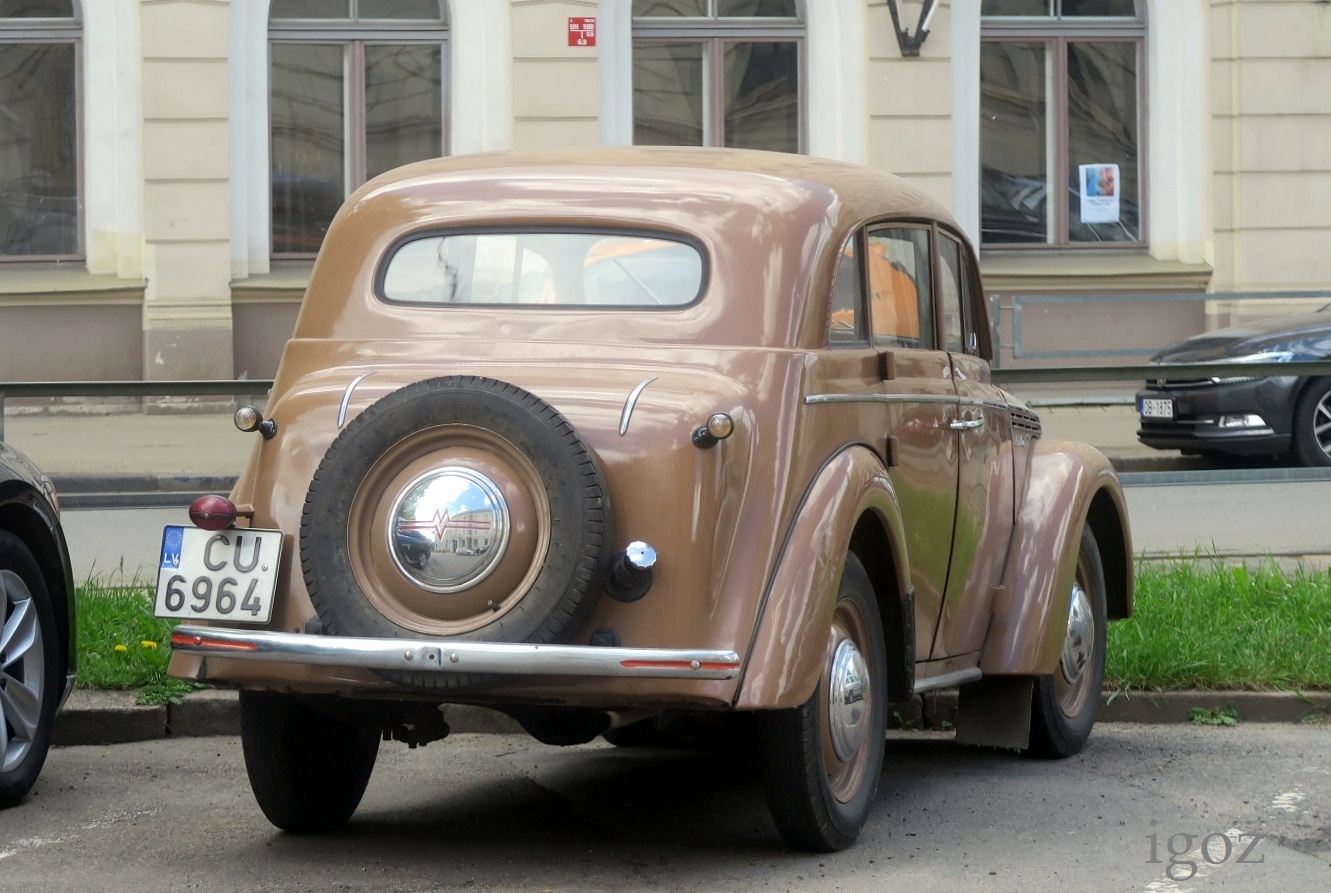 Латвия, № CU-6964 — Москвич-400-420 '46-54