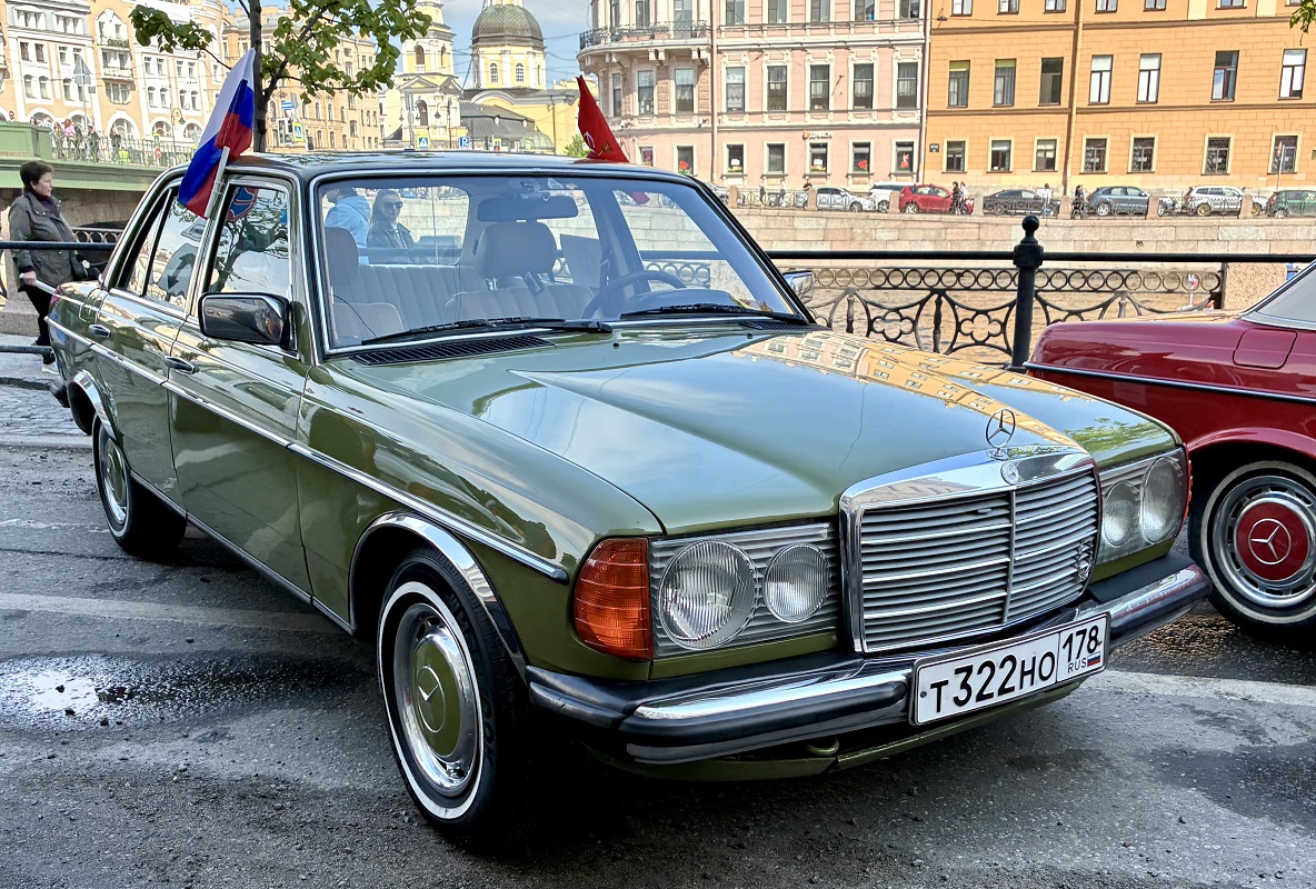 Санкт-Петербург, № Т 322 НО 178 — Mercedes-Benz (W123) '76-86; Санкт-Петербург — Международный транспортный фестиваль "ТранспортФест 2025"
