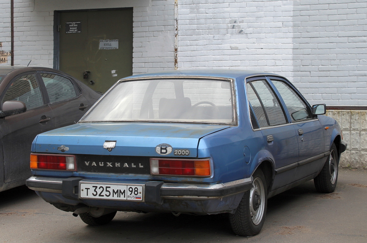 Санкт-Петербург, № Т 325 ММ 98 — Vauxhall Carlton '78-83