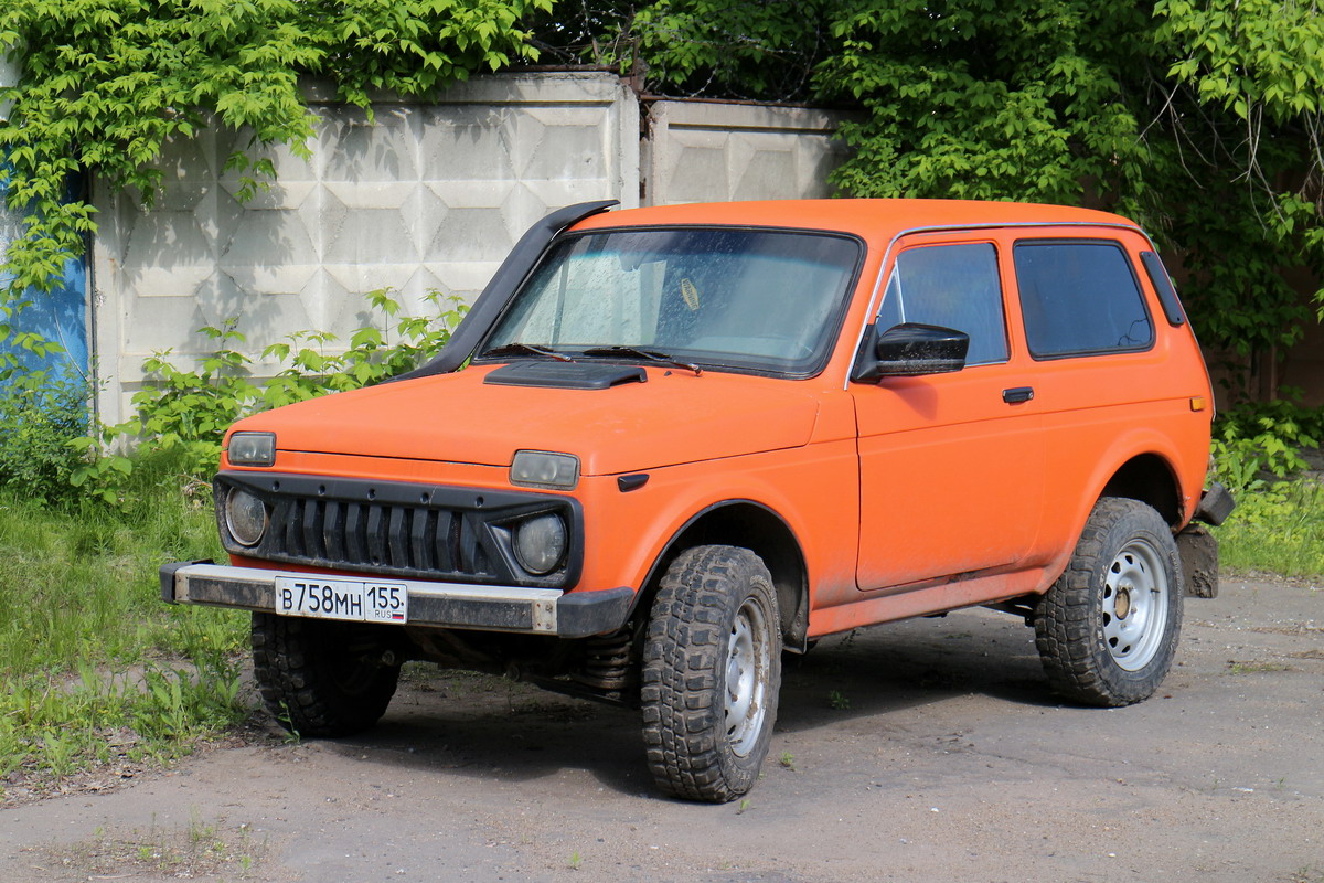 Омская область, № В 758 МН 155 — ВАЗ-2121 Нива '77-94