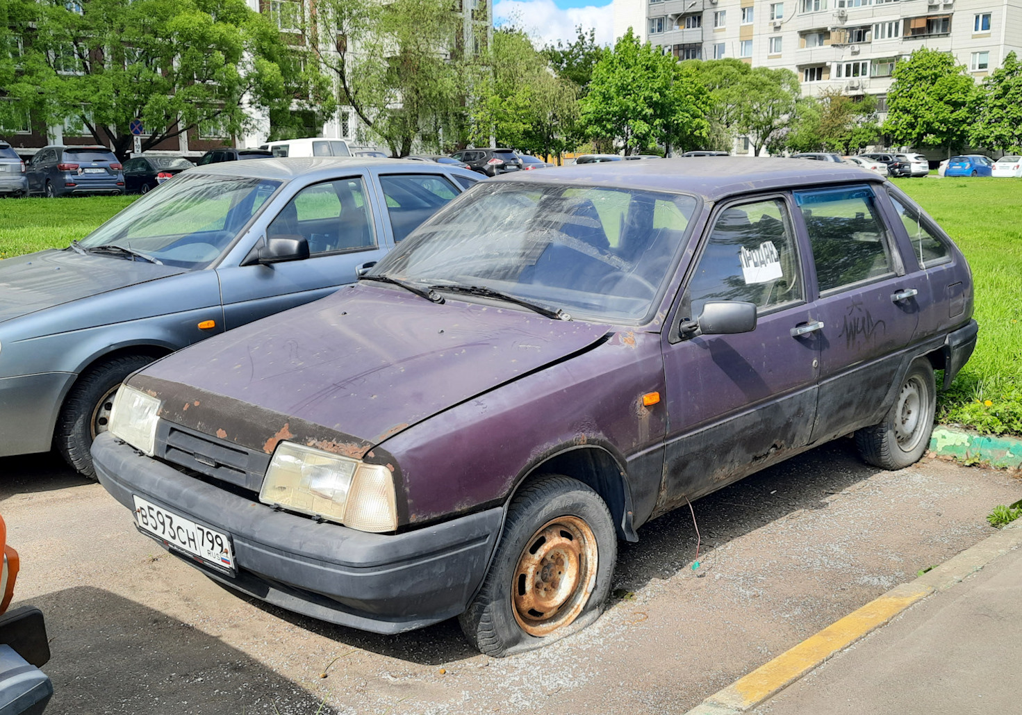 Москва, № В 593 СН 799 — Иж-2126-030 '98-05