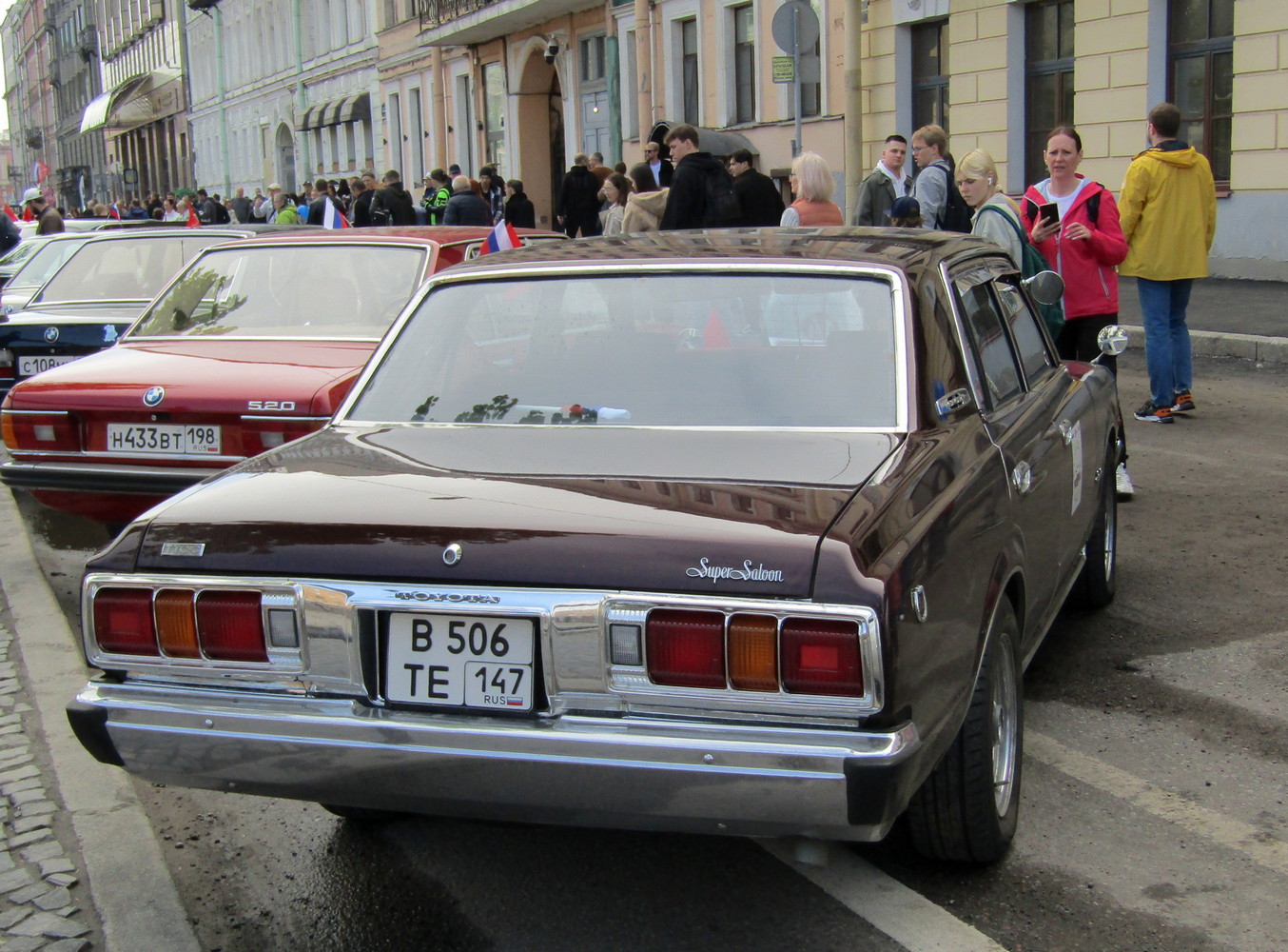 Ленинградская область, № В 506 ТЕ 147 — Toyota Crown (S80/S90/S100) '74-79; Санкт-Петербург — Международный транспортный фестиваль "ТранспортФест 2025"