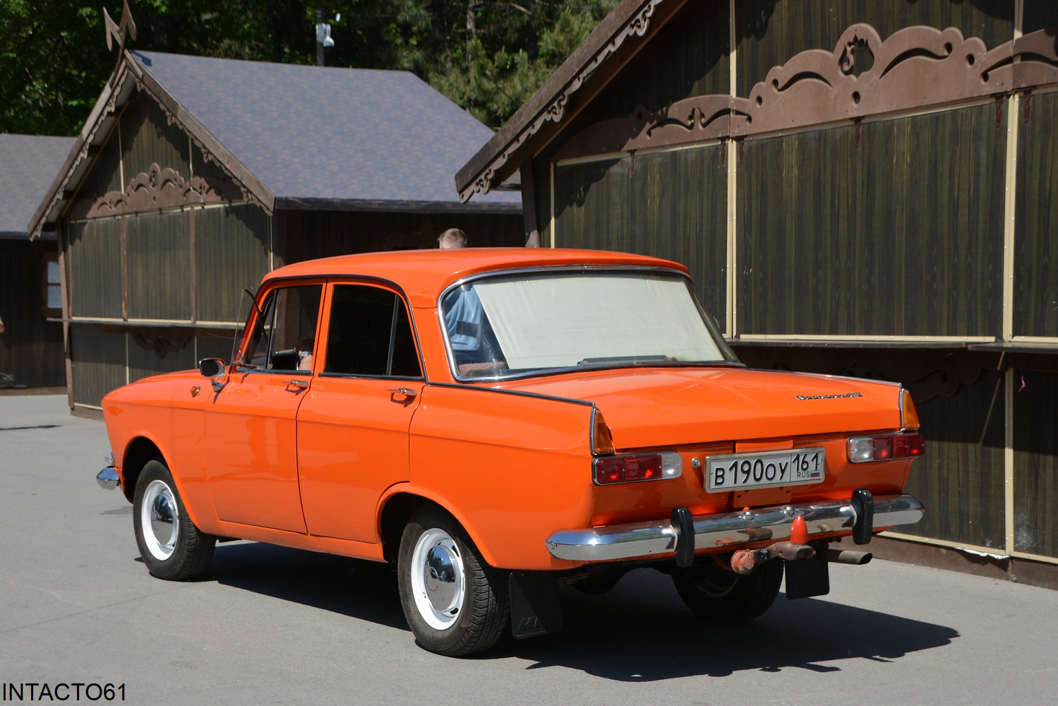 Ростовская область, № В 190 ОУ 161 — Москвич-412ИЭ (Иж) '70-82; Ростовская область — Retro Motor Show_2025_Май