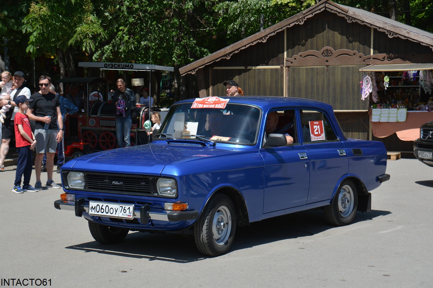 Ростовская область, № М 060 ОУ 761 — Москвич-2140 '76-88; Ростовская область — Retro Motor Show_2025_Май