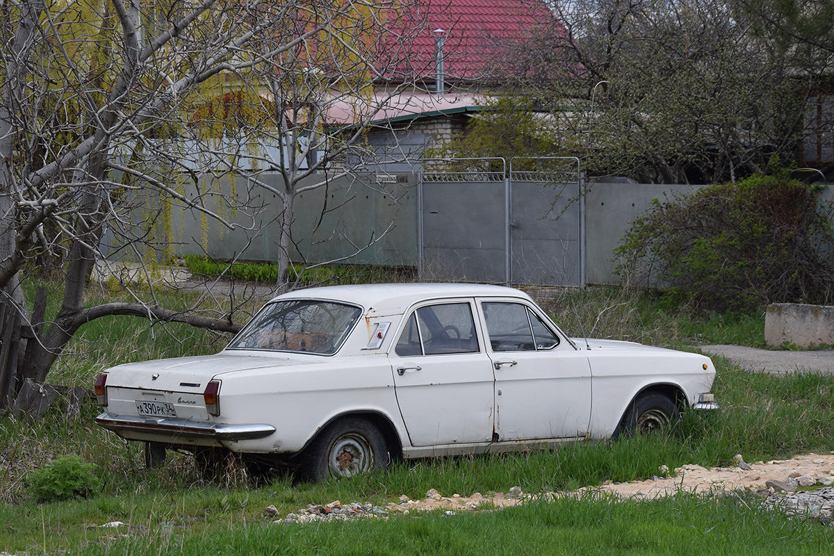 Волгоградская область, № А 390 РК 34 — ГАЗ-24 Волга '68-86