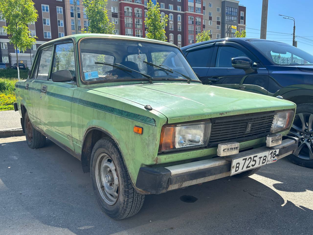 Удмуртия, № В 725 ТВ 18 — ВАЗ-21051 Жигули '80-91