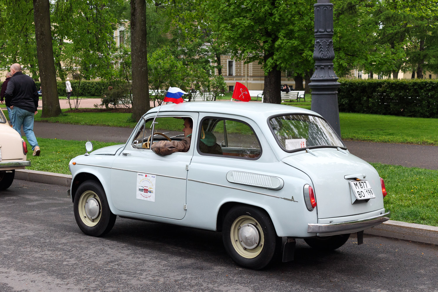 Санкт-Петербург, № М 877 ВО 198 — ЗАЗ-965АЭ Ялта '62-69; Санкт-Петербург — Международный транспортный фестиваль "ТранспортФест 2025"