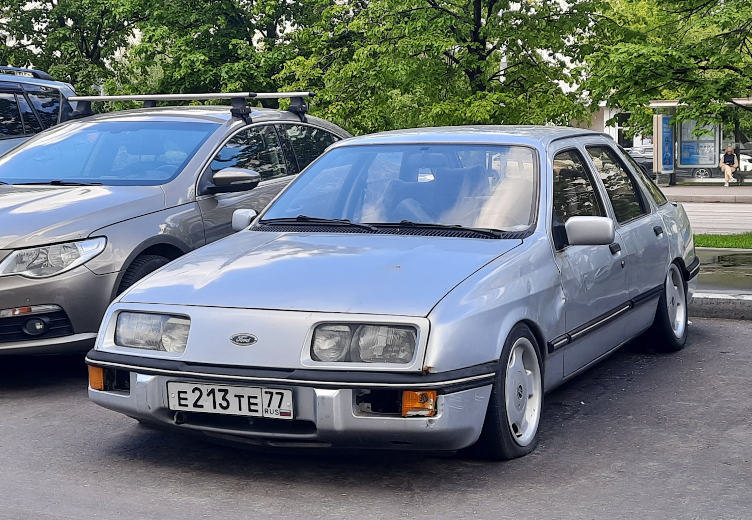 Москва, № Е 213 ТЕ 77 — Ford Sierra MkI '82-87