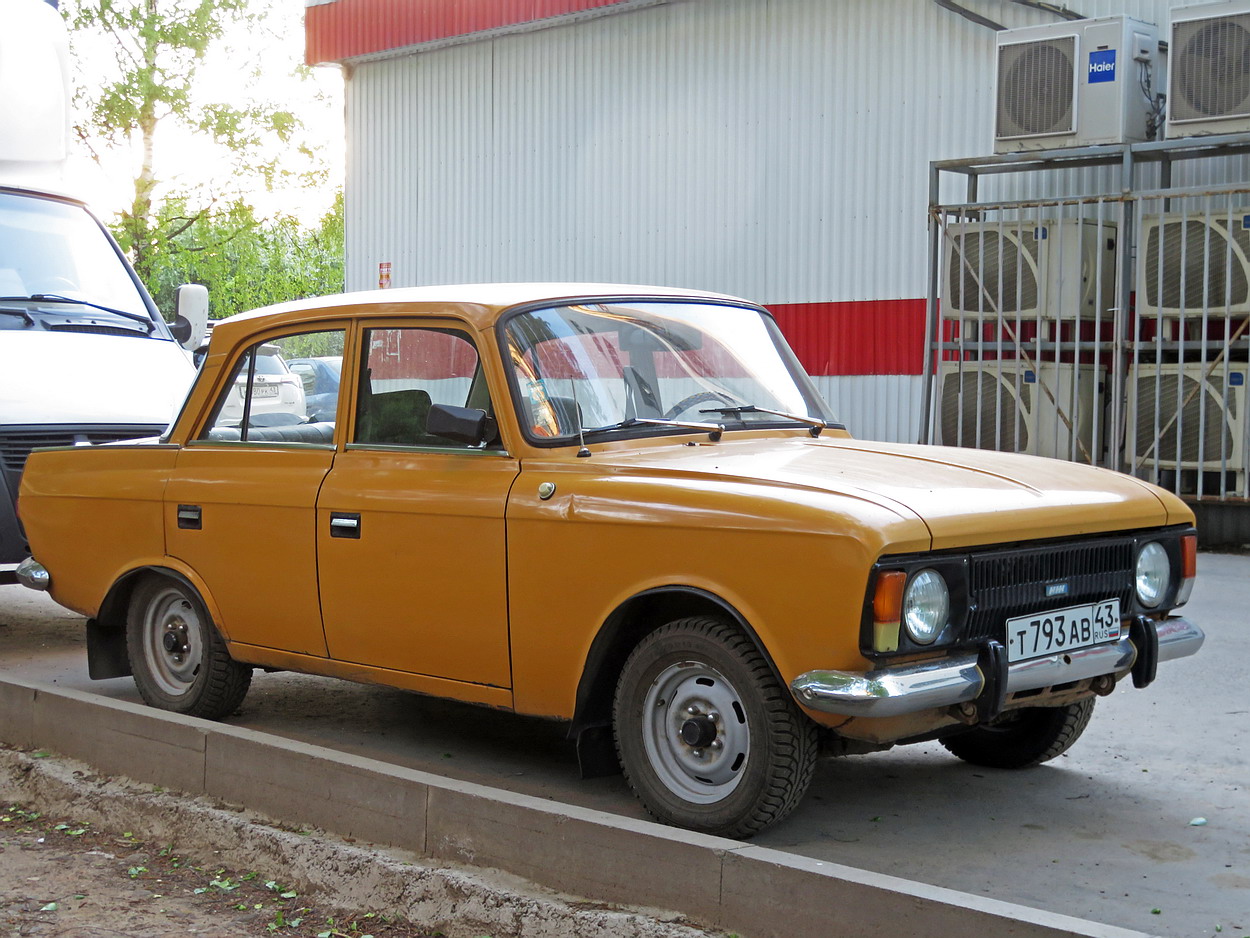 Кировская область, № Т 793 АВ 43 — Москвич-412ИЭ-028 (Иж) '82-01