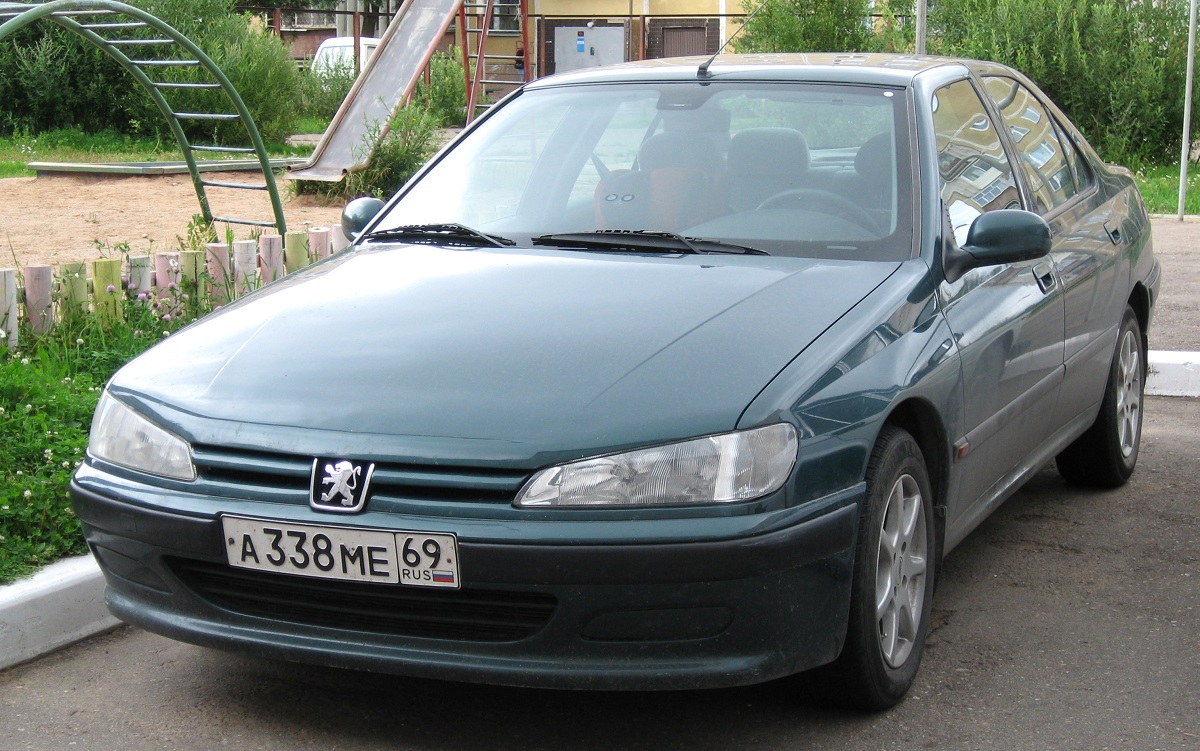 Тверская область, № А 338 МЕ 69 — Peugeot 406 (1G) '95-99