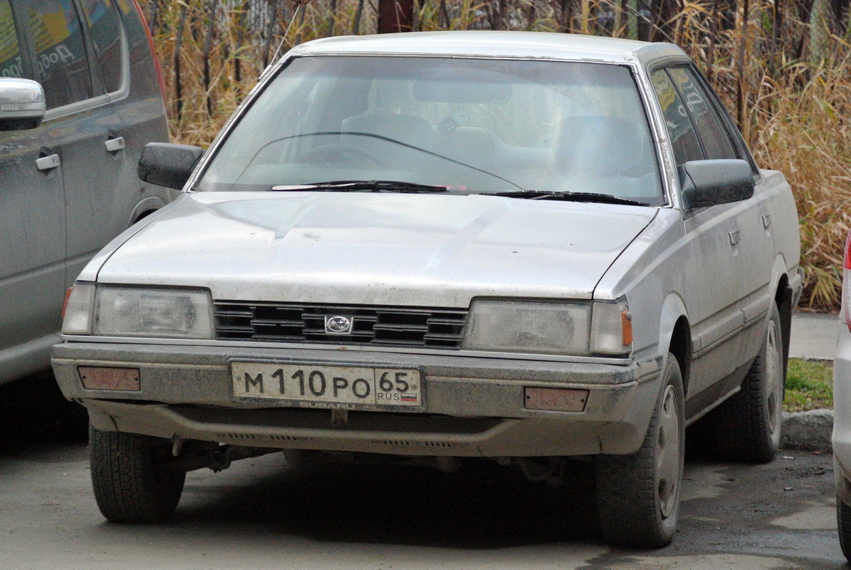 Сахалинская область, № М 110 РО 65 — Subaru Leone (3G) '84-94