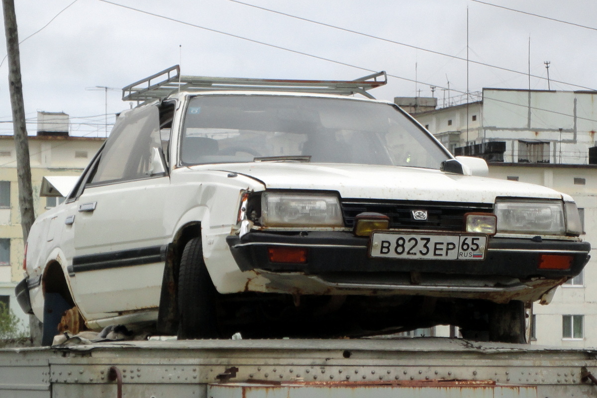 Сахалинская область, № В 823 ЕР 65 — Subaru Leone (3G) '84-94