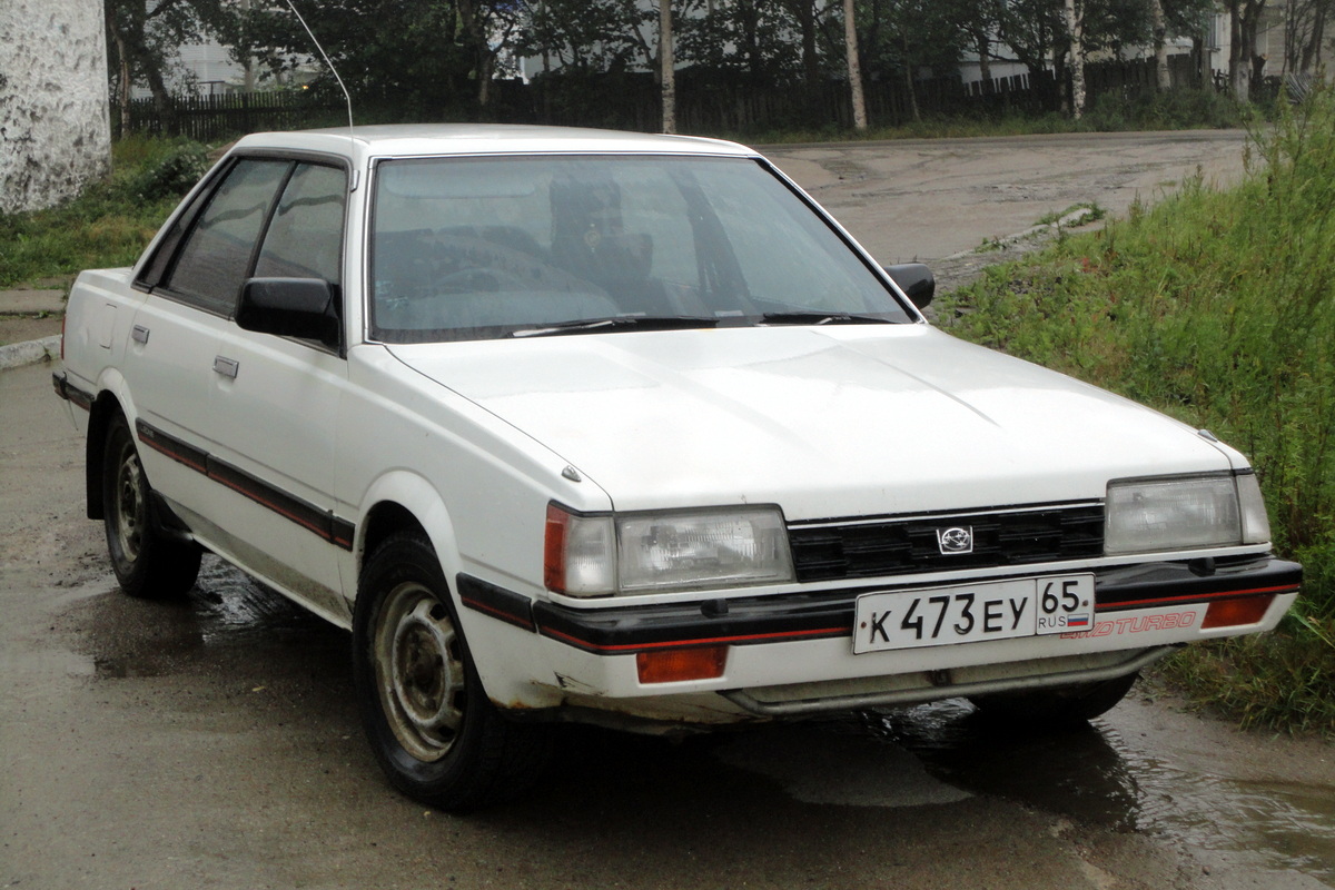 Сахалинская область, № К 473 ЕУ 65 — Subaru Leone (3G) '84-94