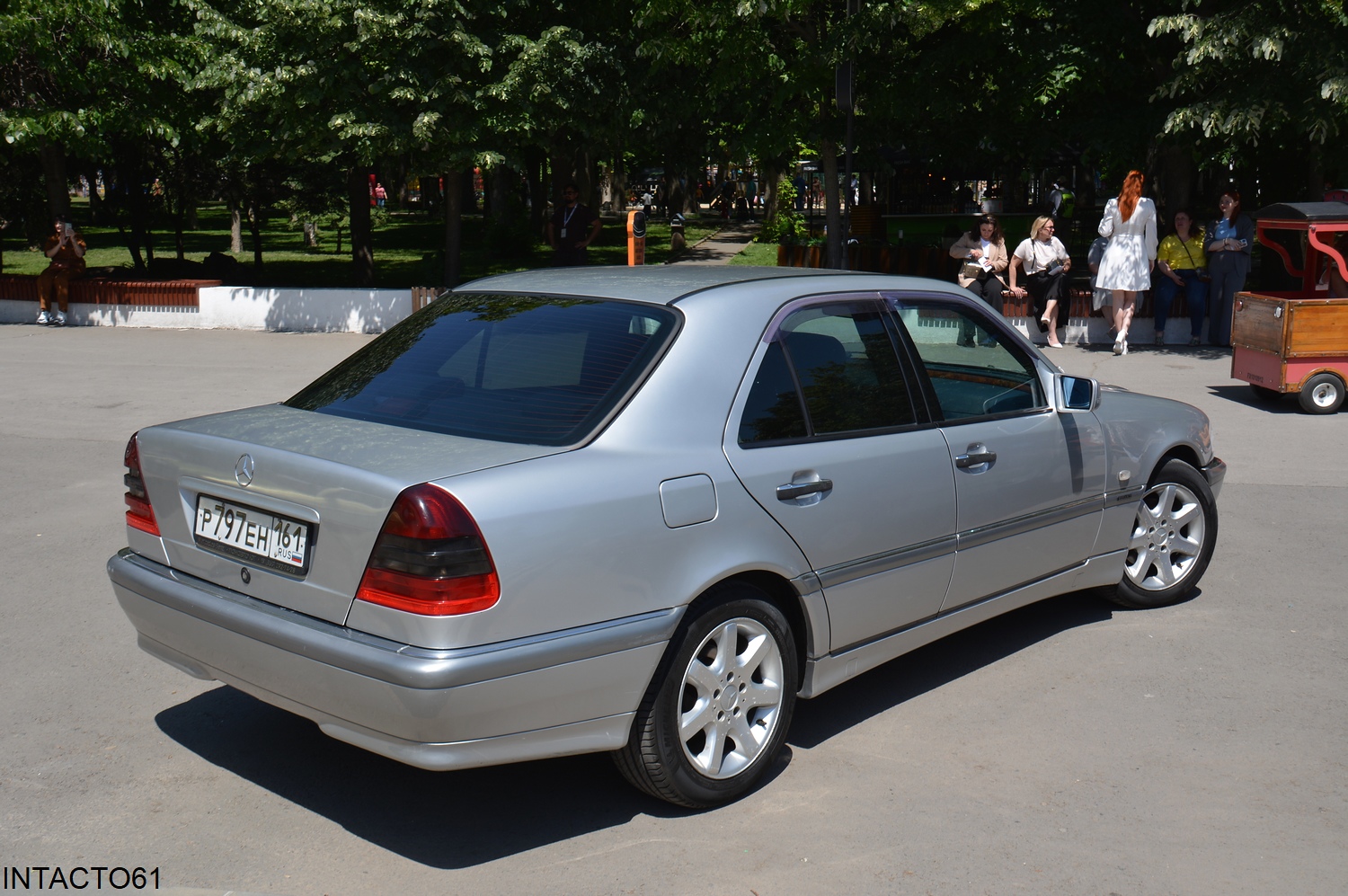 Ростовская область, № Р 797 ЕН 161 — Mercedes-Benz (W202) '93-01; Ростовская область — Retro Motor Show_2025_Май
