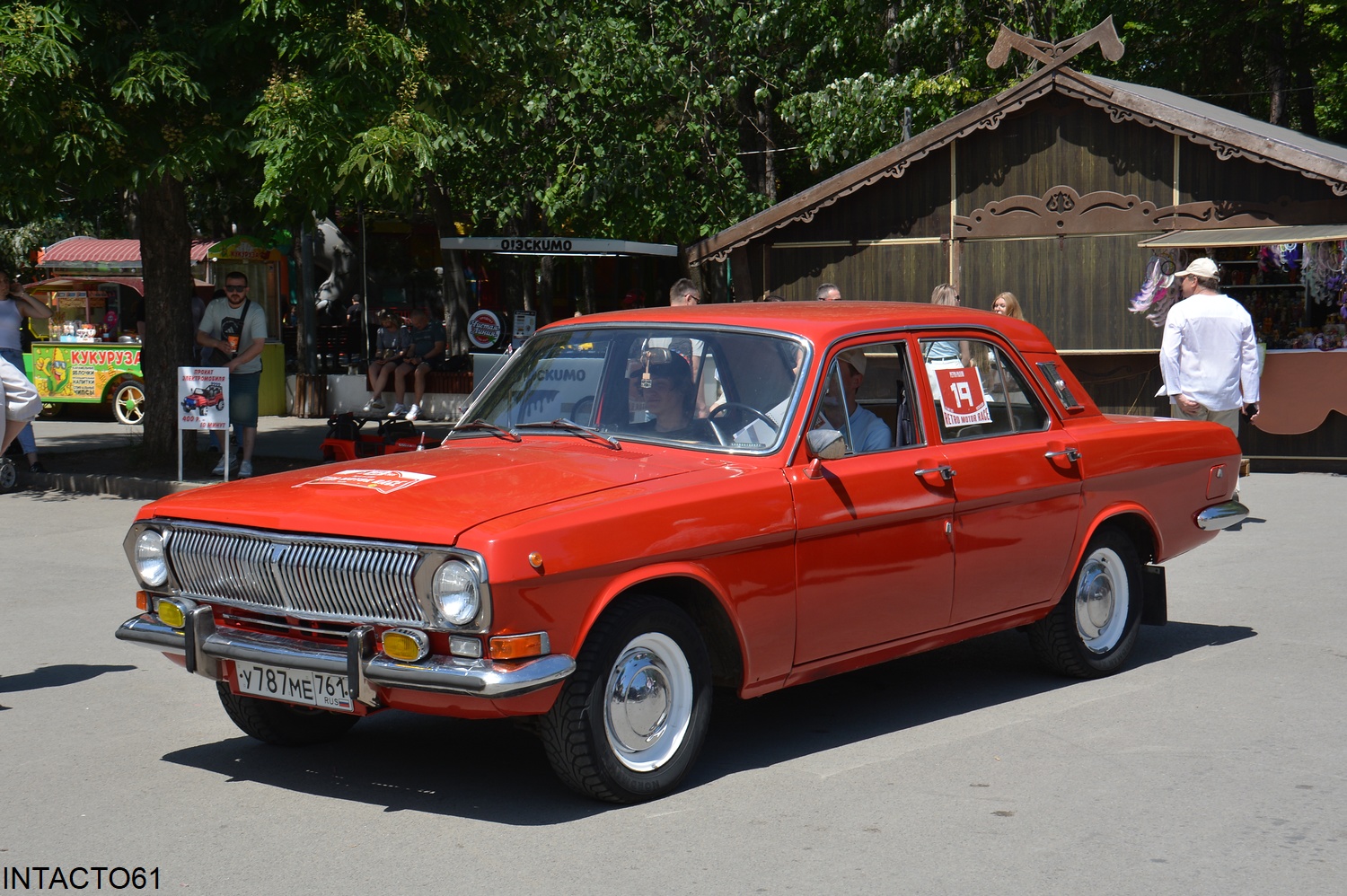 Ростовская область, № У 787 МЕ 761 — ГАЗ-24 Волга '68-86; Ростовская область — Retro Motor Show_2025_Май