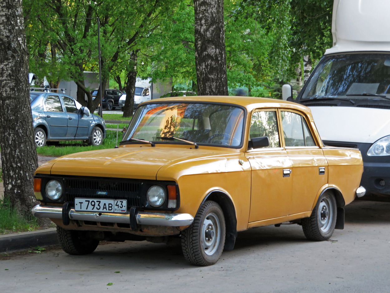 Кировская область, № Т 793 АВ 43 — Москвич-412ИЭ-028 (Иж) '82-01